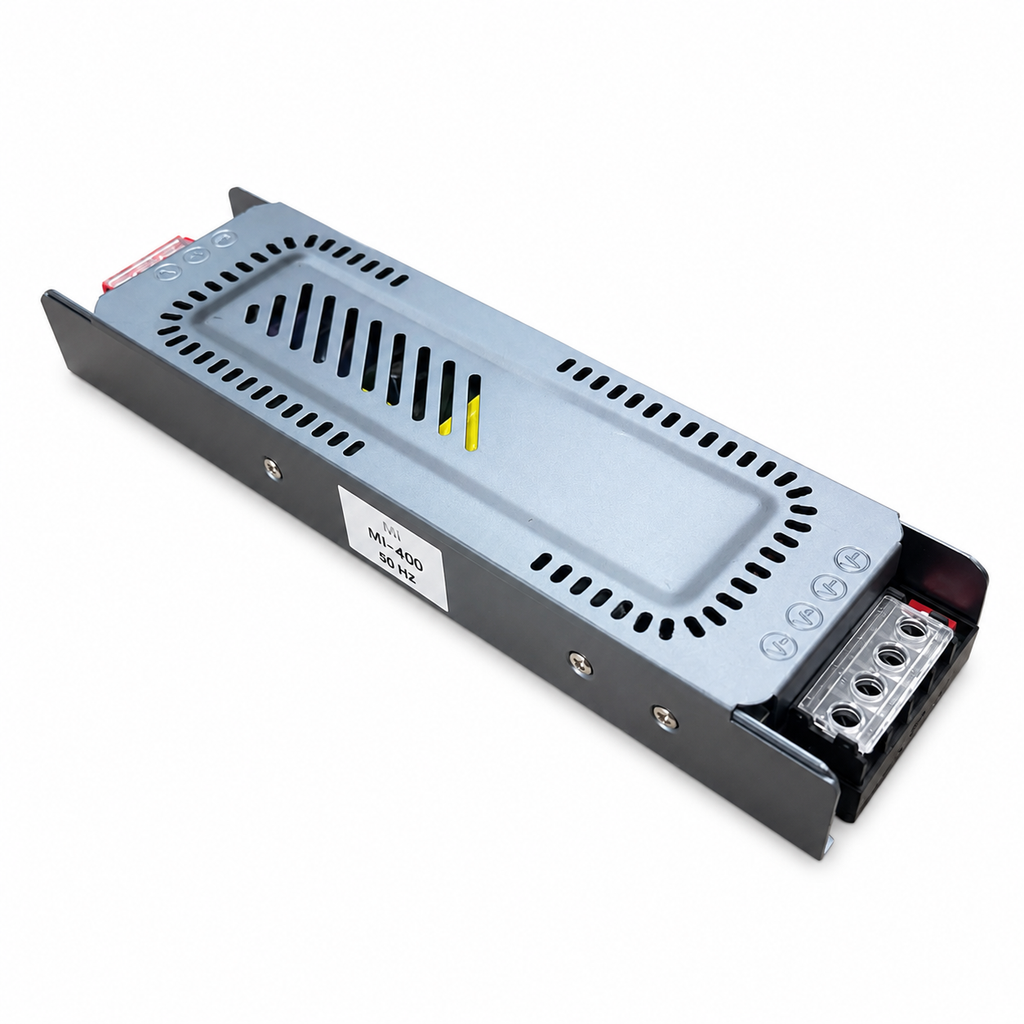 Slim LED Power Supply 400W – 220V AC to 12V DC Transformer for LED Strips & Lighting