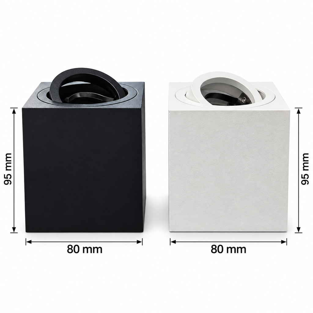 Square Surface-Mounted Adjustable Spot  Beirut