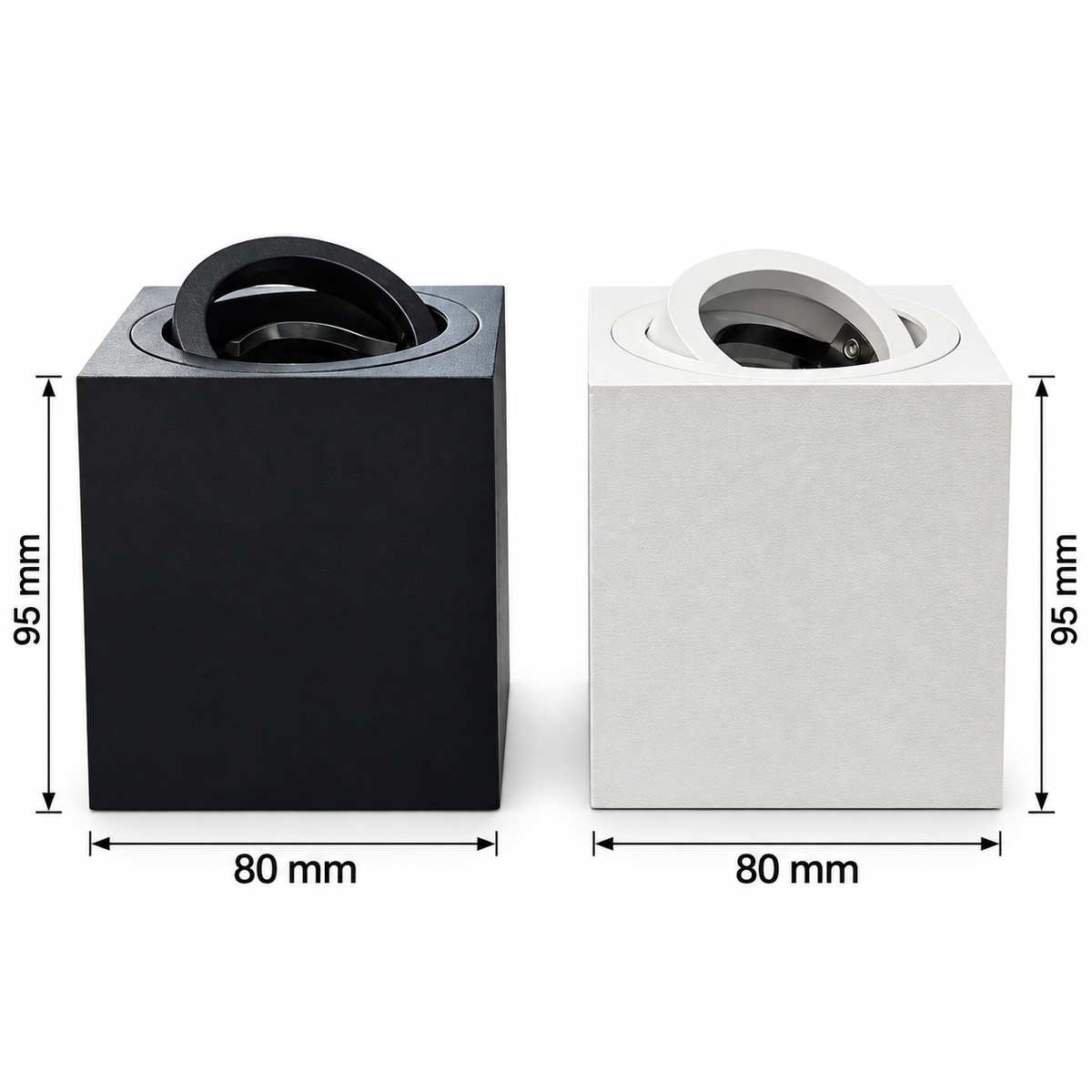 Square Surface-Mounted Adjustable Spot  Beirut