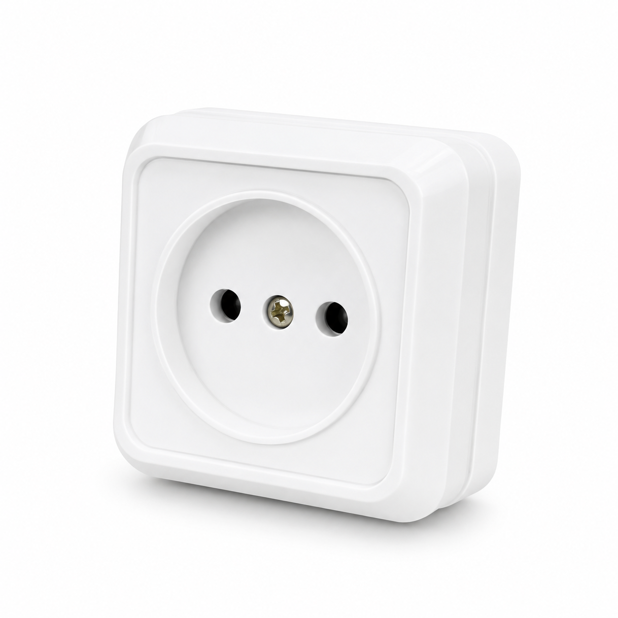Surface-Mounted Socket 16A – White Lebanon
