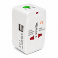 Universal Travel Adapter with 2 USB Ports – 13A Lebanon