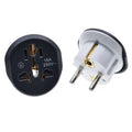 Universal to Schuko Travel Adapter – 16A 250V – 5mm Pin