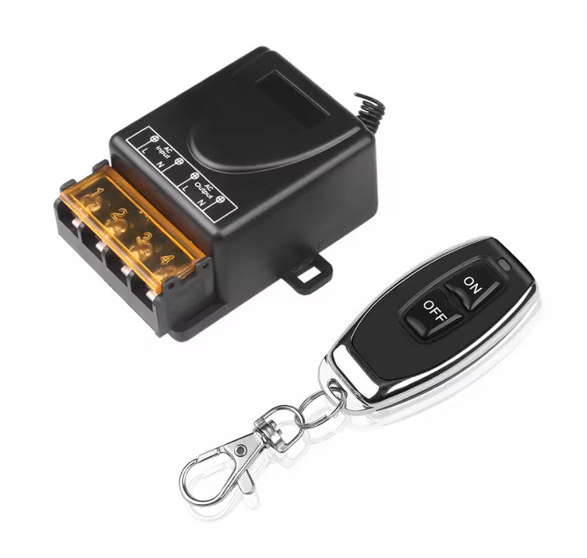 433MHz Wireless Remote Control Switch 30A 220V - 1 Remote Included