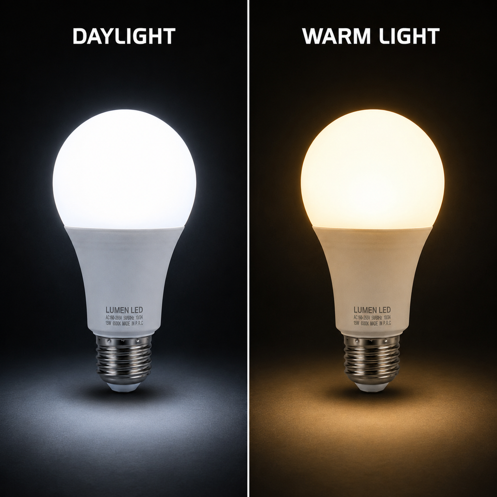 12W LED Sensor Bulb E27 - Motion Activated | Daylight & Warm White
