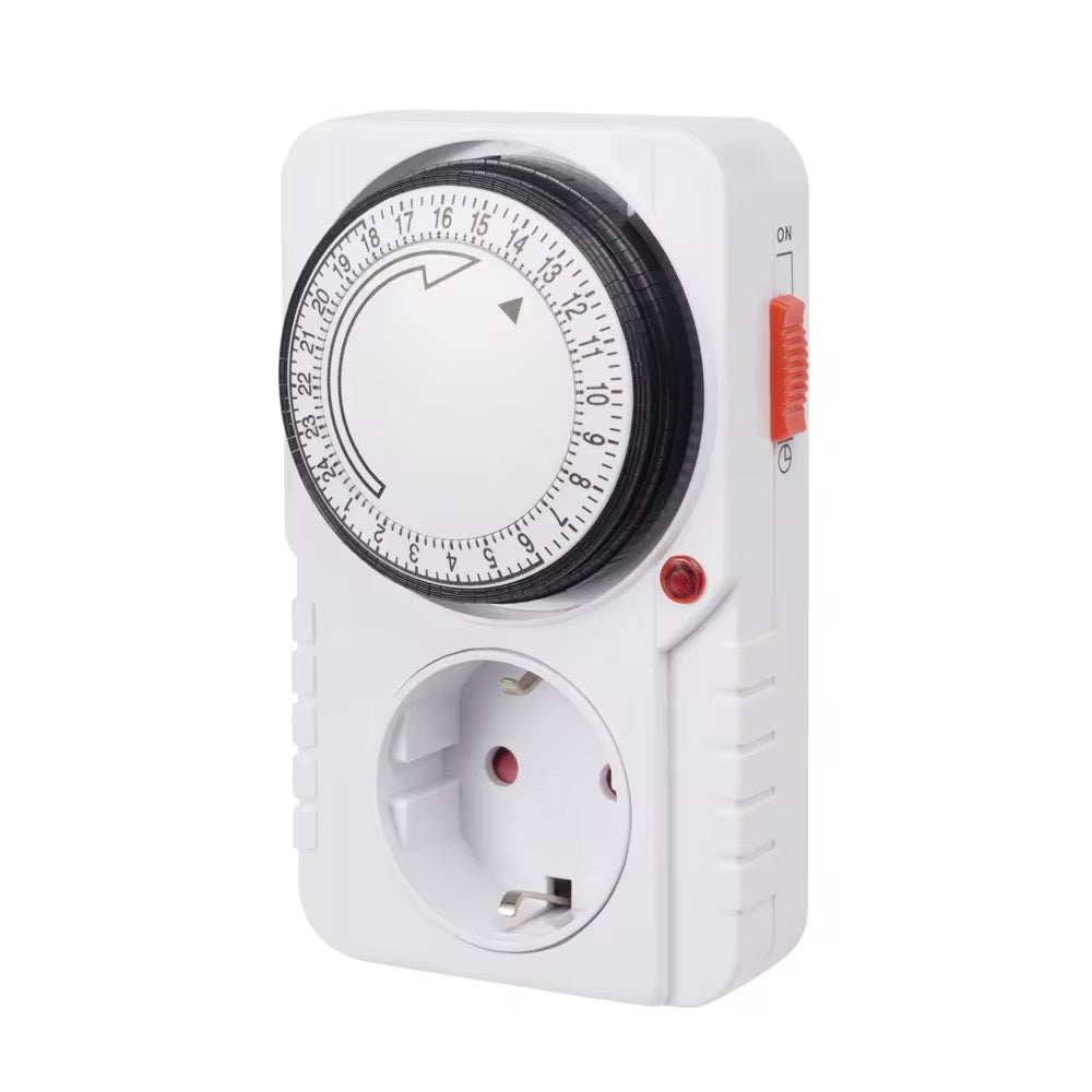 24 Hour Plug In Mechanical Timer | 16A | 220V