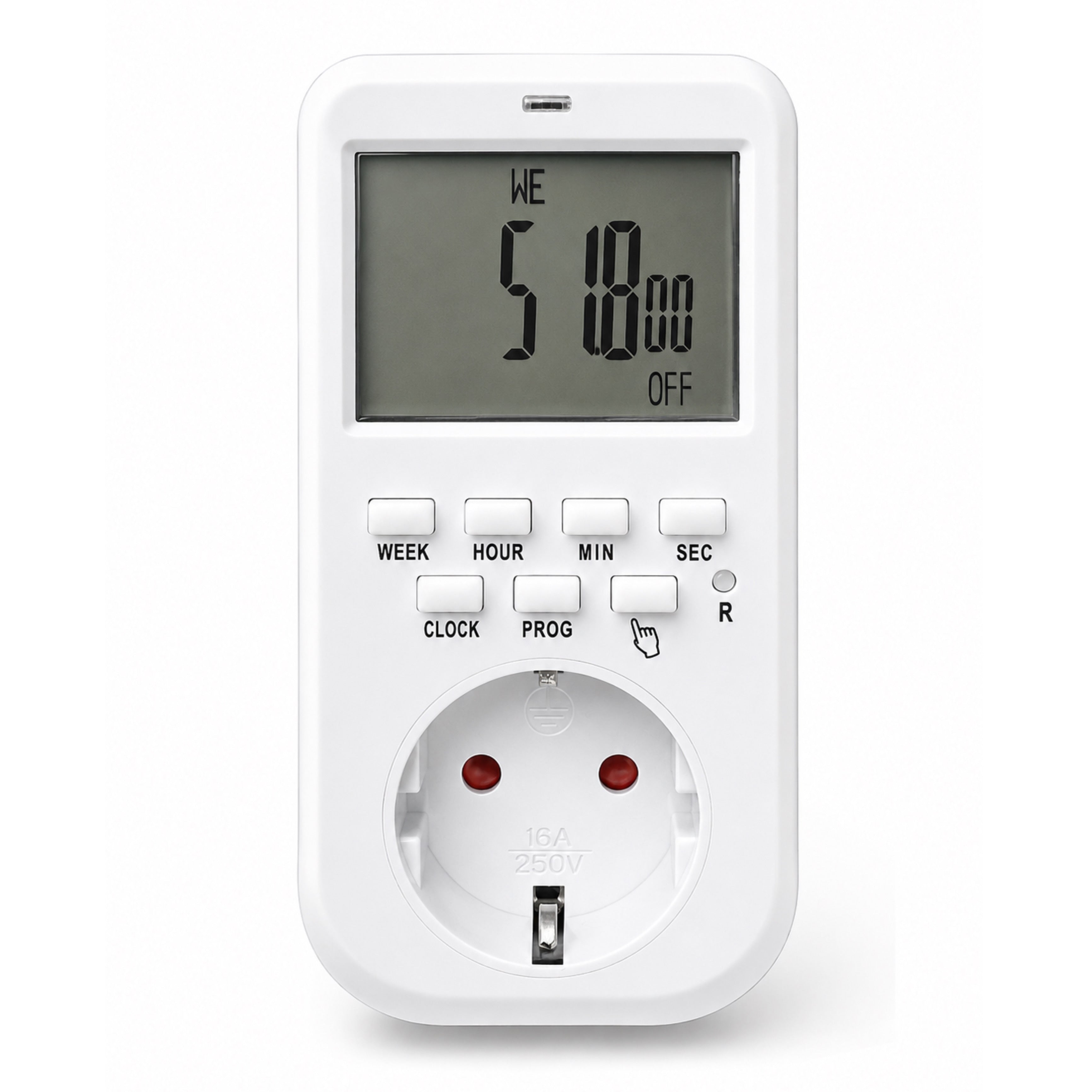 Plug-In Weekly Digital Timer 16A